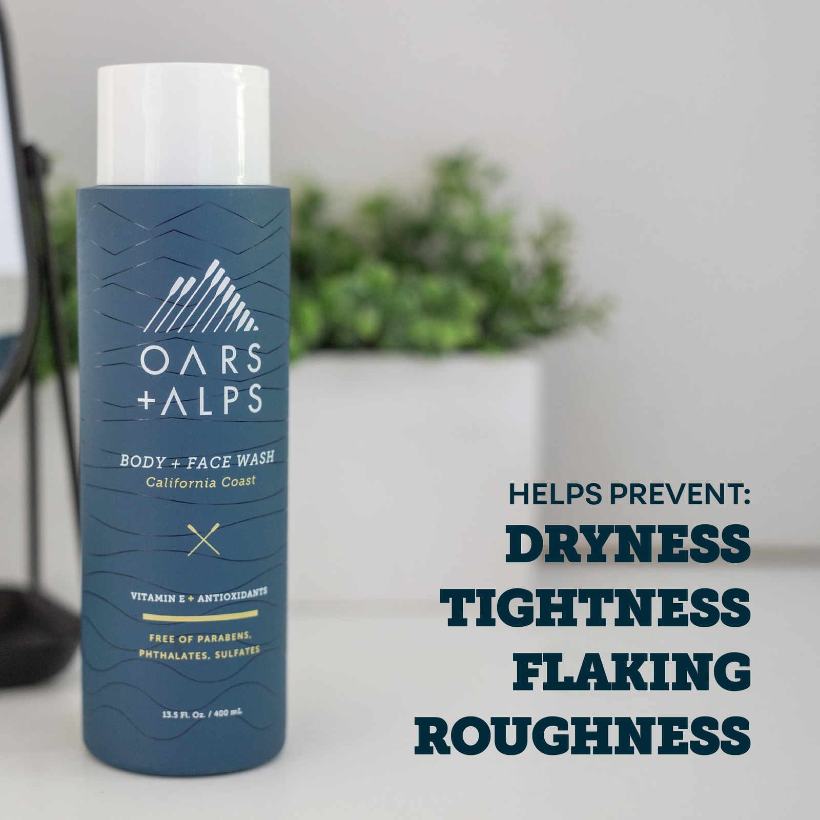 Oars + Alps Body Wash for Men, Mens 13.5 Fl Oz (1 Pack), California Coast
