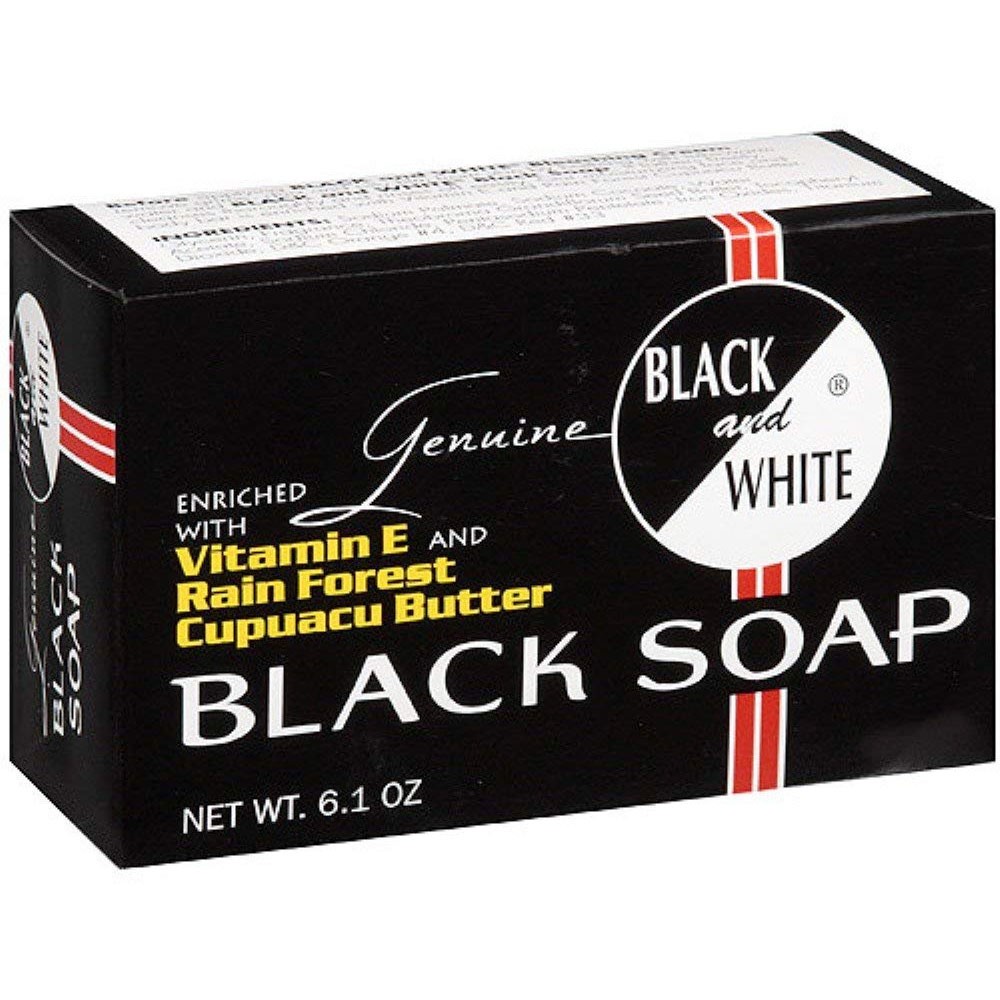 Black And White Black Soap 6.1 Oz.|Case of 12