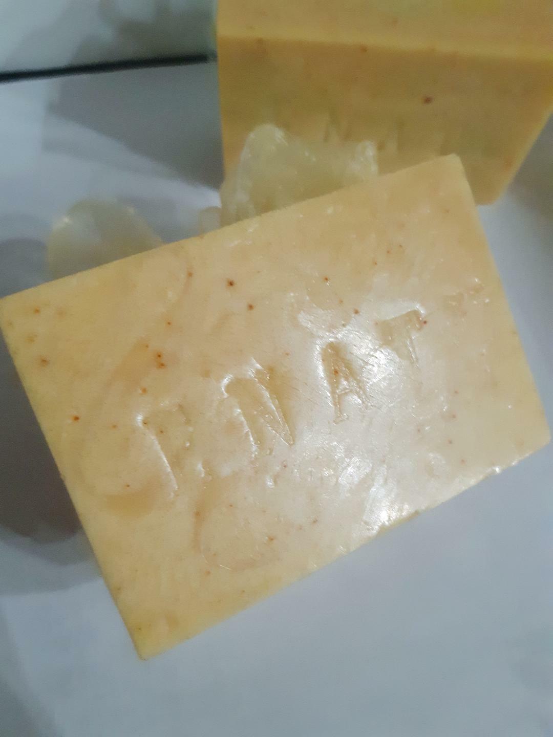 Sulphur Antibacterial Natural Handmade soap 4 oz for ACNE, BAD PIMPLES AND MORE.