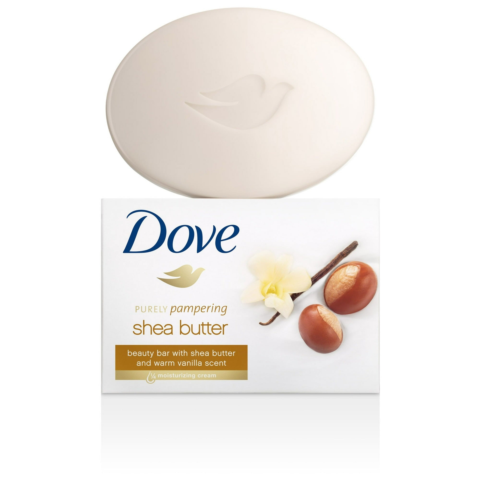 Dove Pampering Beauty Bar Shea Butter Warm Vanilla 3.17oz