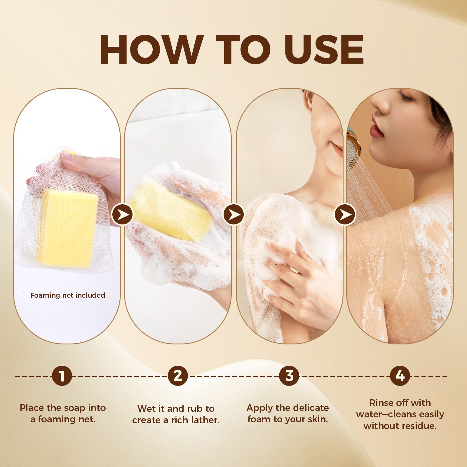 Beef Tallow Soap Moisturizing, Gentle for Face & Body – All Natural Grass Soap