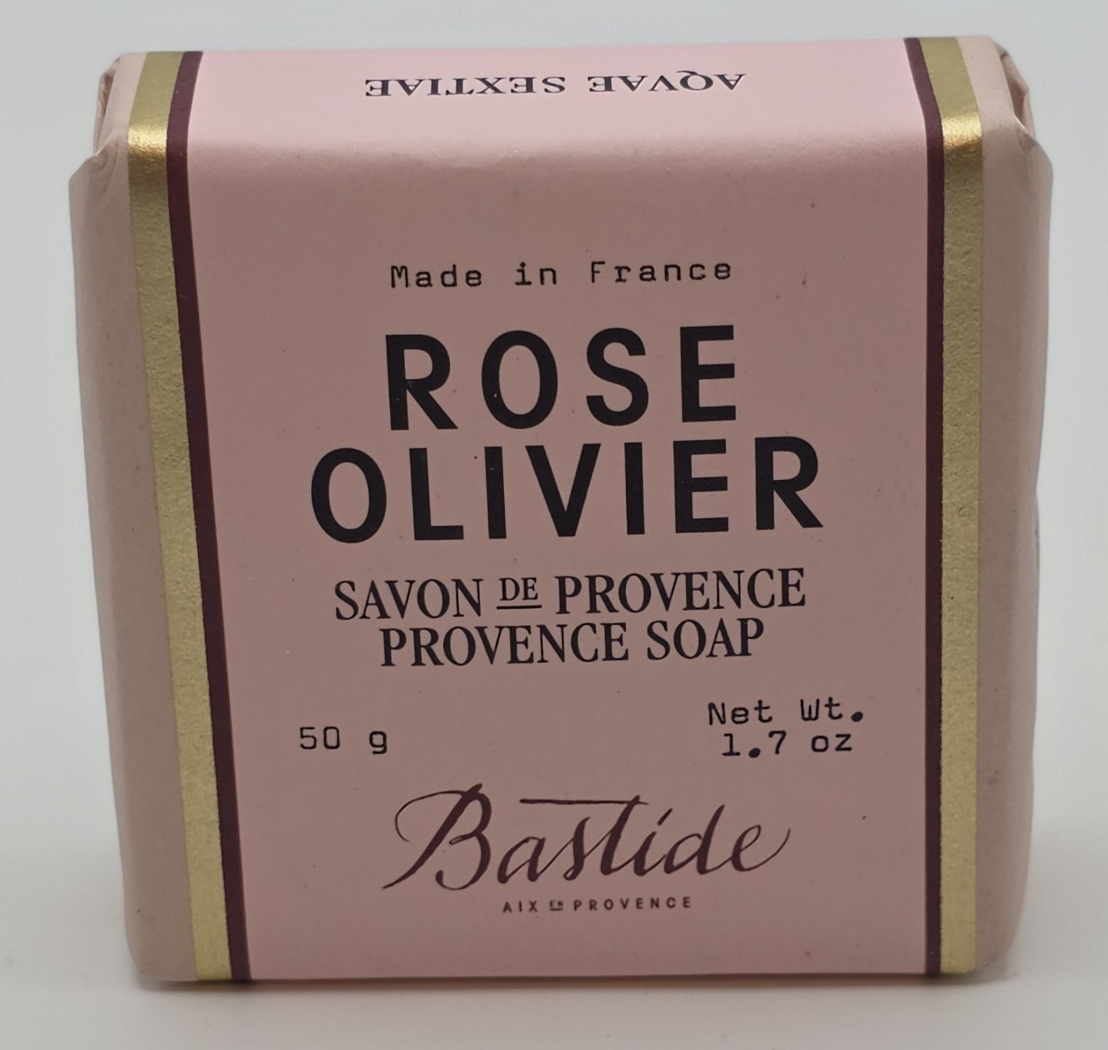 NEW Bastide Rose Olivier Savon de Provence Soap 50g 1.7oz Travel Size | Sold Out