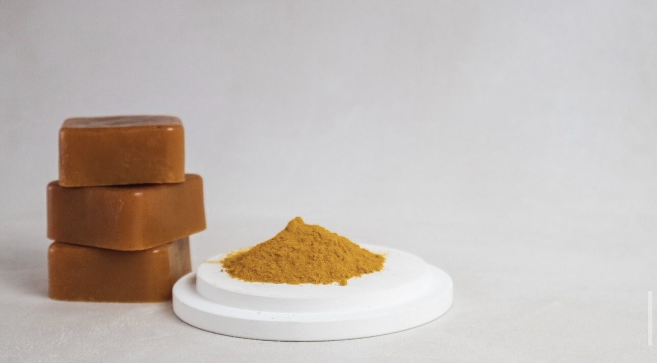 Handmade Soap Bars Organic Turmeric Aloe Vera Goat Milk Gram Flour Honey
