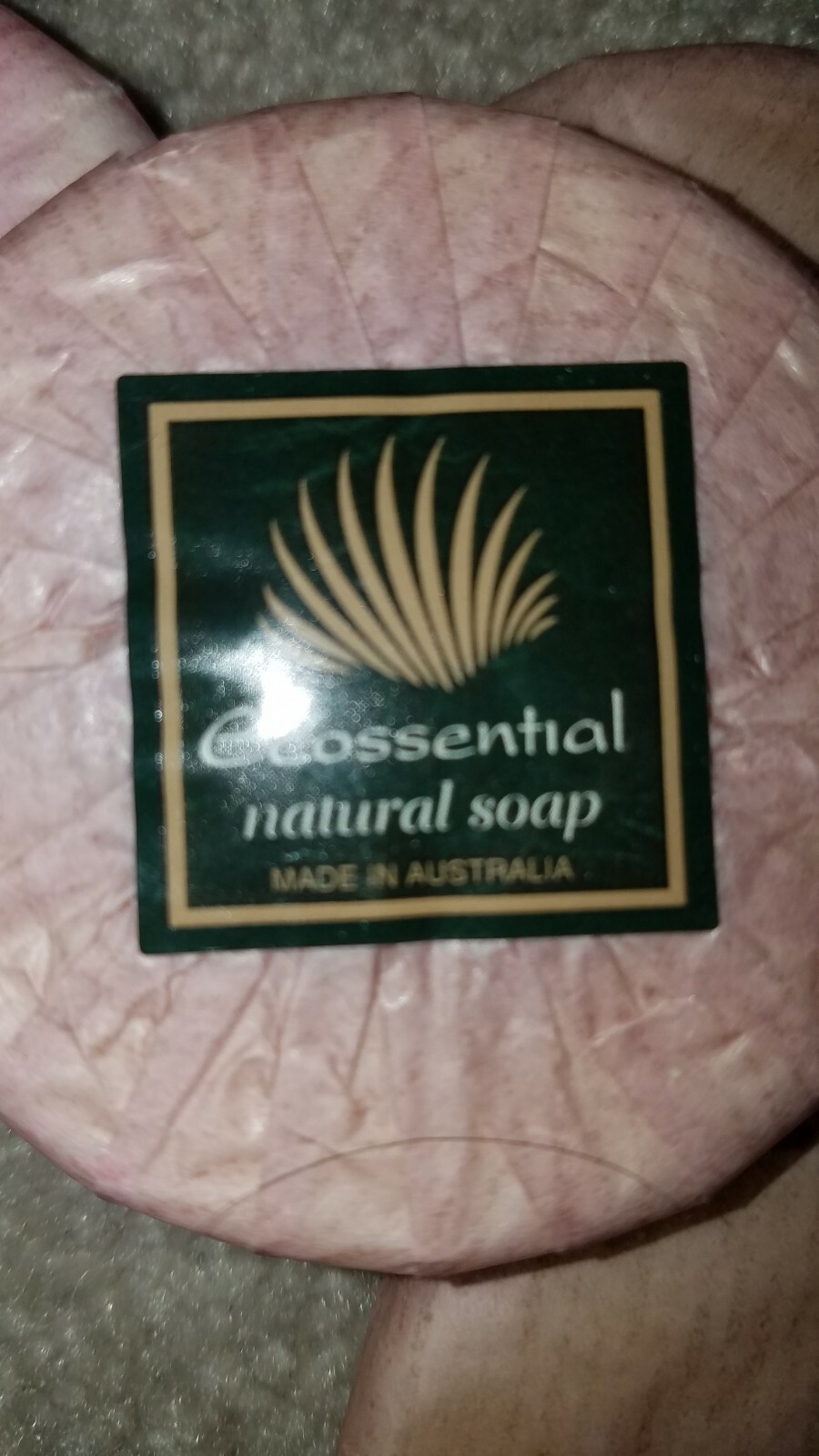 Lot of 4 Ecossential Bath & Body Natural Soap Made in Australia Travel Size