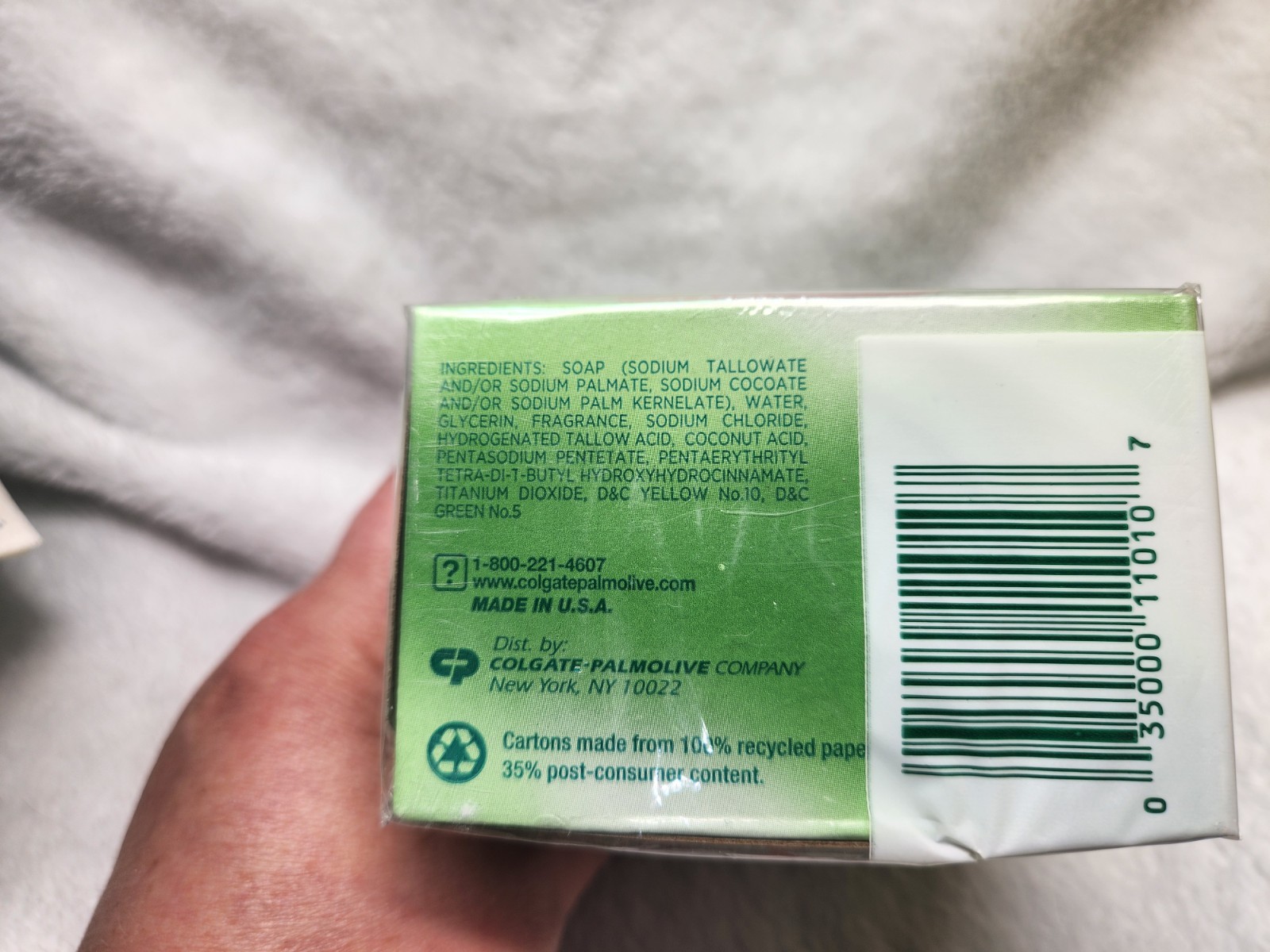 Palmolive Bath Bar Soap, Classic Scent 3.20 oz, 3 Pack