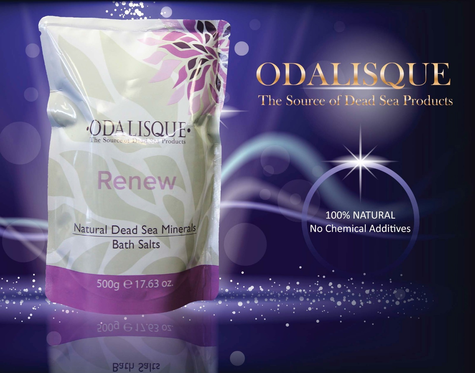 Bath Salts from the Dead Sea Mineral Pure 100% Natural