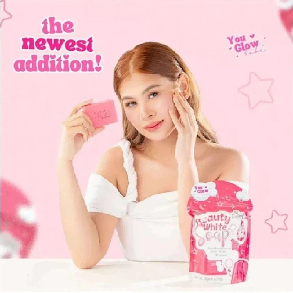 Beauty White Soap by You Glow Babe 5 Bars x 70g