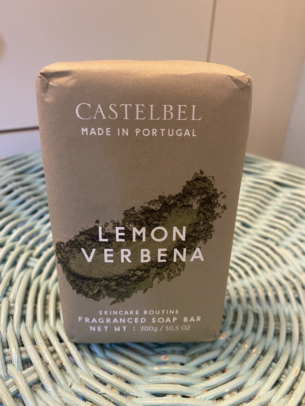 CASTELBEL Lemon Verbena Fragranced Soap Bar Made in Portugal 10.5 oz NEW