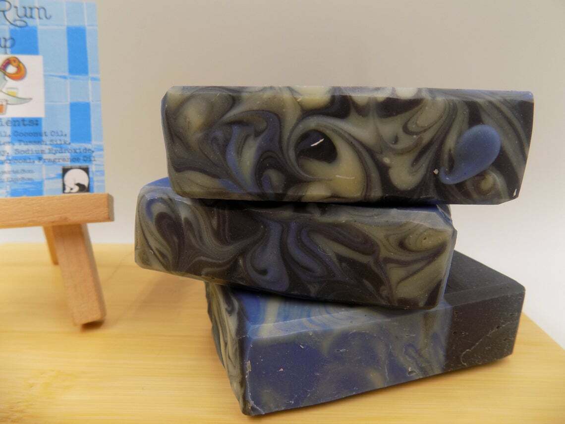 Bay Rum / Bar Soap / Men’s Soap / Soap For Men / Activated Charcoal Soap