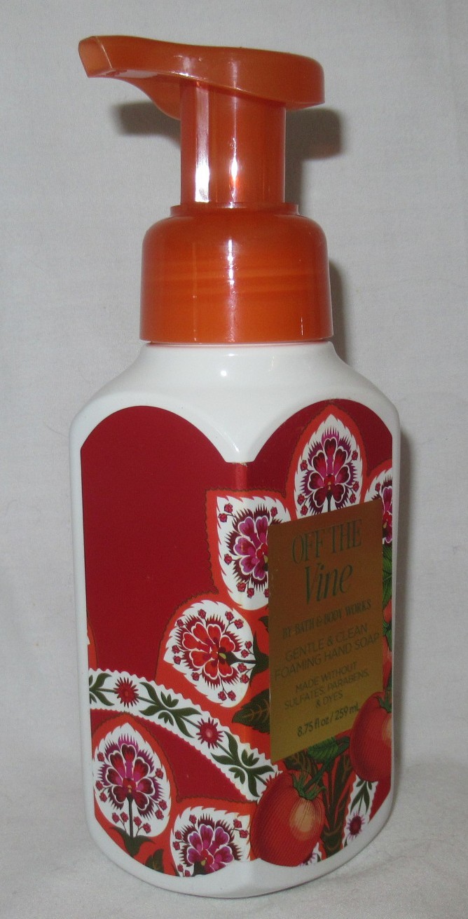 Bath & Body Works Gentle & Clean Foaming Hand Soap Lot Set of 2 OFF THE VINE