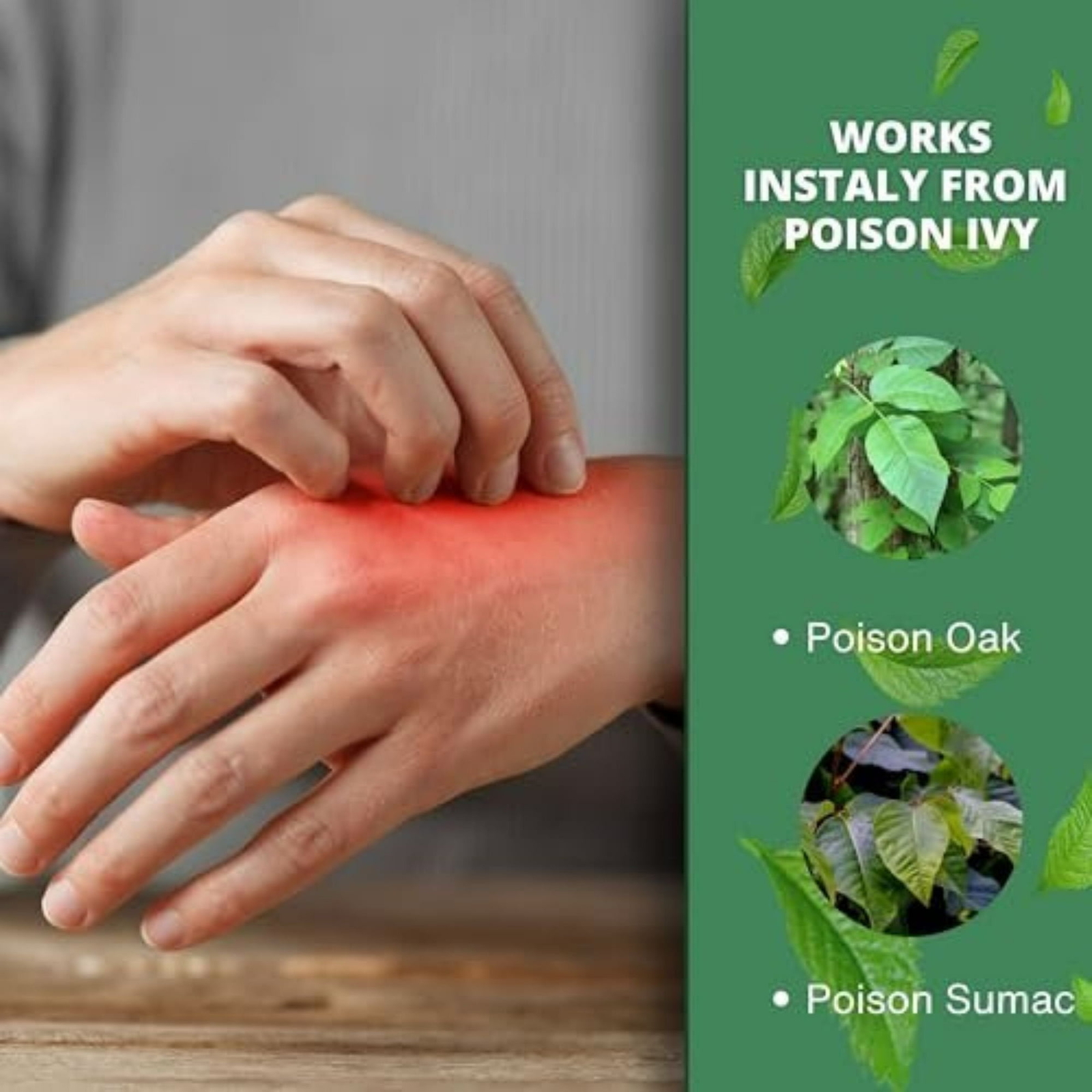 Ivy-dry Soap. Instantly Removes Poison-Ivy, Oak and Sumac
