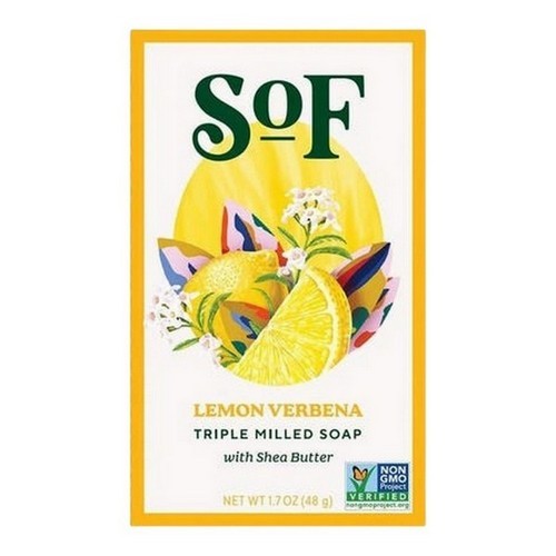 Triple Milled Bar Soap Lemon Verbena 1.7 Oz