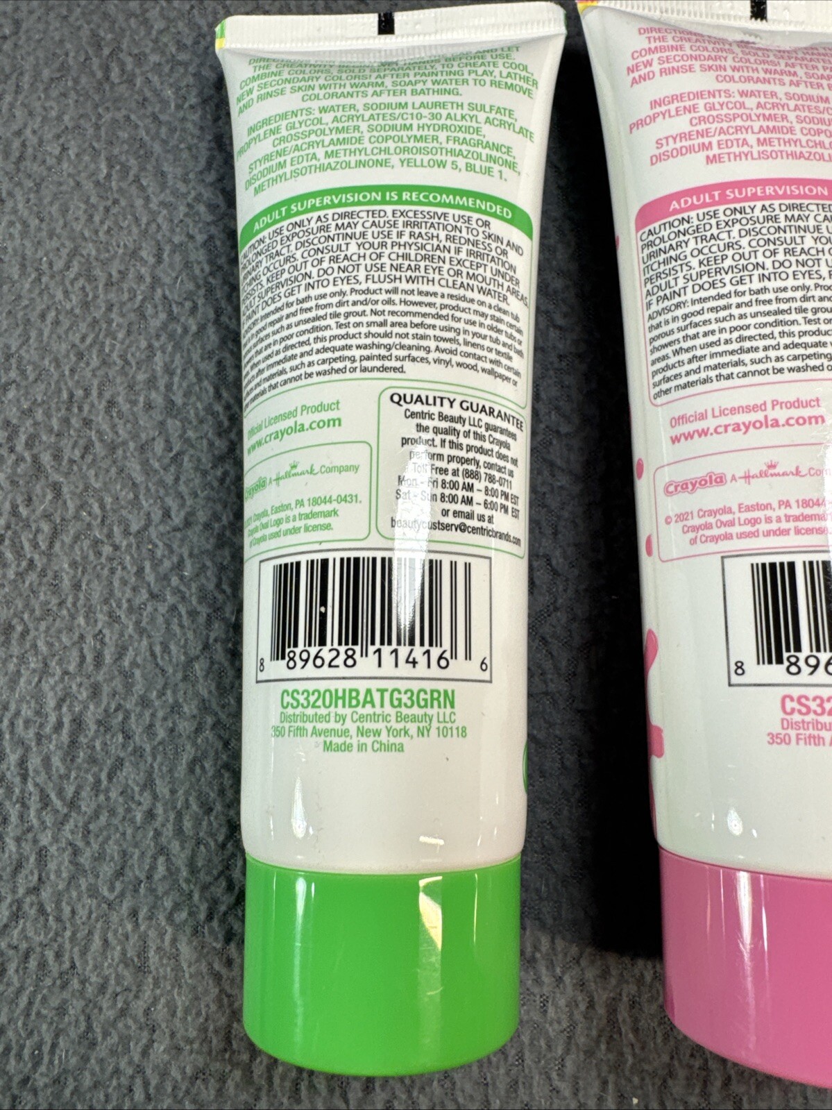 Crayola Bathtub Finger Paint Soap Green Blue Pink Non Toxic Paint Kids Lot Of 11
