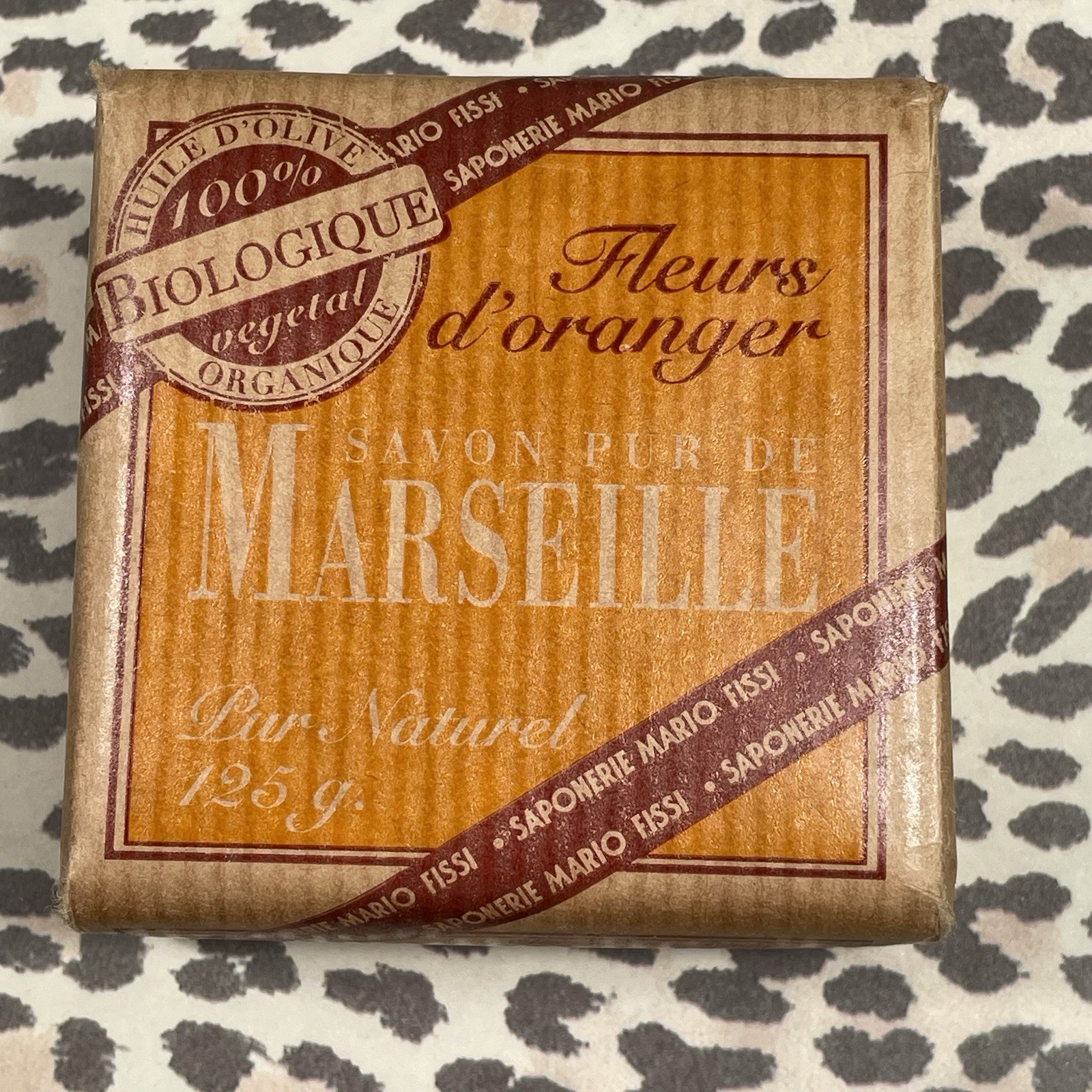 Saponerie Mario Fissi “Savon Pur de Marseille” 3 Soap Bars Size 4.4 oz Each