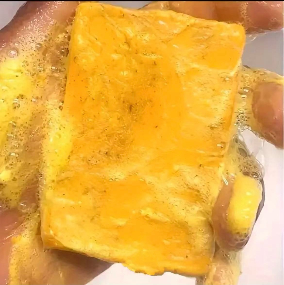 2-Pack Turmeric Glow Soap Bar – Lemon & Kojic Acid, Removing Dark Spots