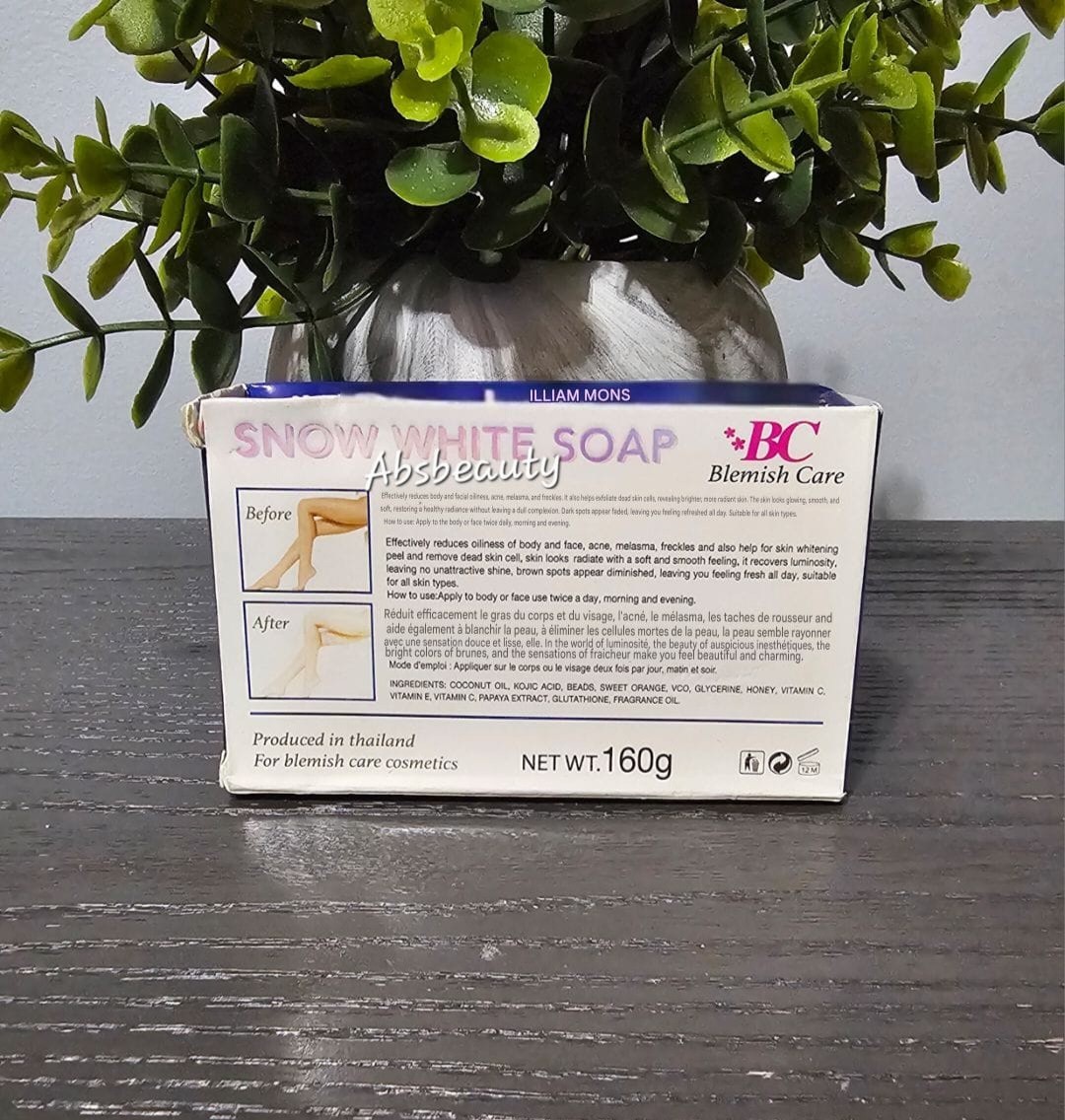 Blemish Care Snow White Carrot & Papaya Extract Body Soap 160g✨️👌