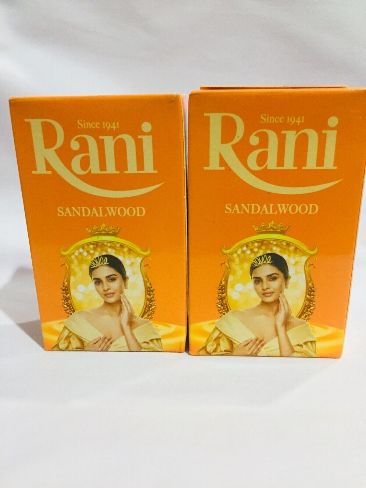 Swadeshi Rani Soap Red Sandalwood Ayurveda Natural 100% organic pure herbal 90g