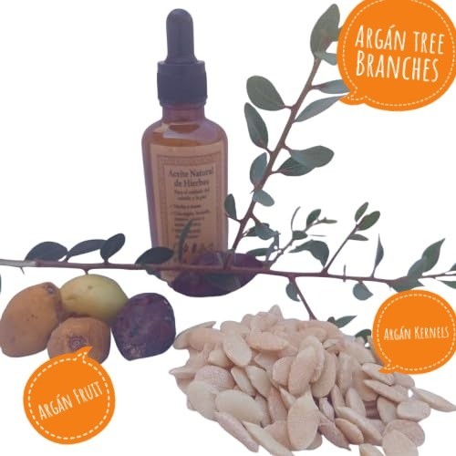 Natural Sidr & Argan Soap (3 Bars) + Herbal & Argan Oil 50ml – 100% Natural Skin