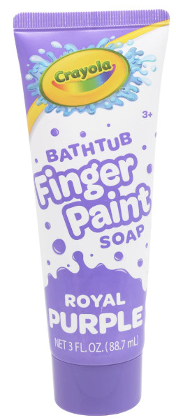Crayola Kids Bathtub Finger Paint Soap Set of 5 – Pink, Red, Blue, Green, Purple