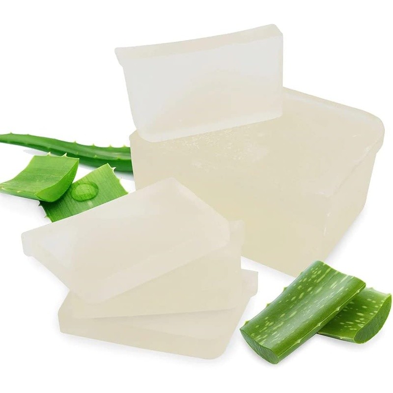 Aloe Soap Base DIY Melting & Pouring Moisturizing Glycerin Soap Making New