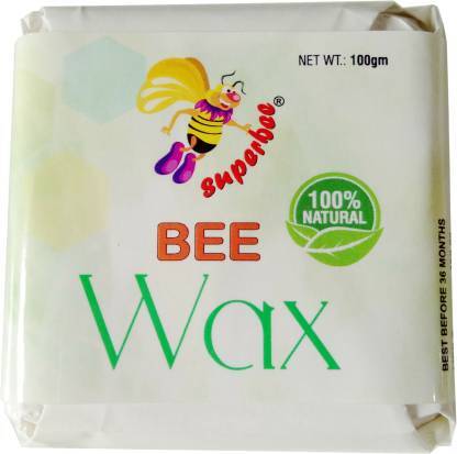 Beesworks 100% Natural organic unrefined Yellow Beeswax Bar (100 gm)