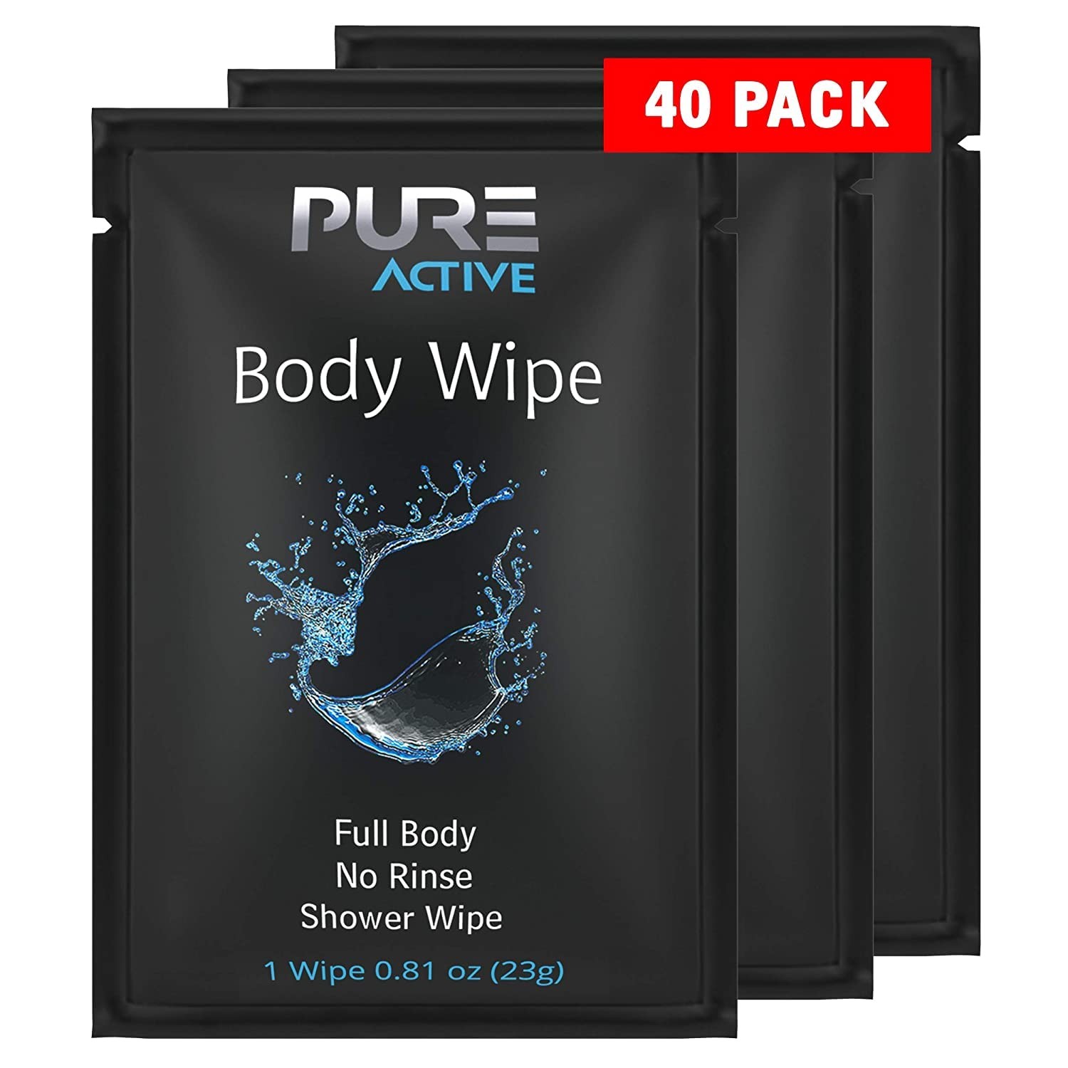 Shower Body , 40 Individually Wrapped Personal Hygiene Body for Women and Men…