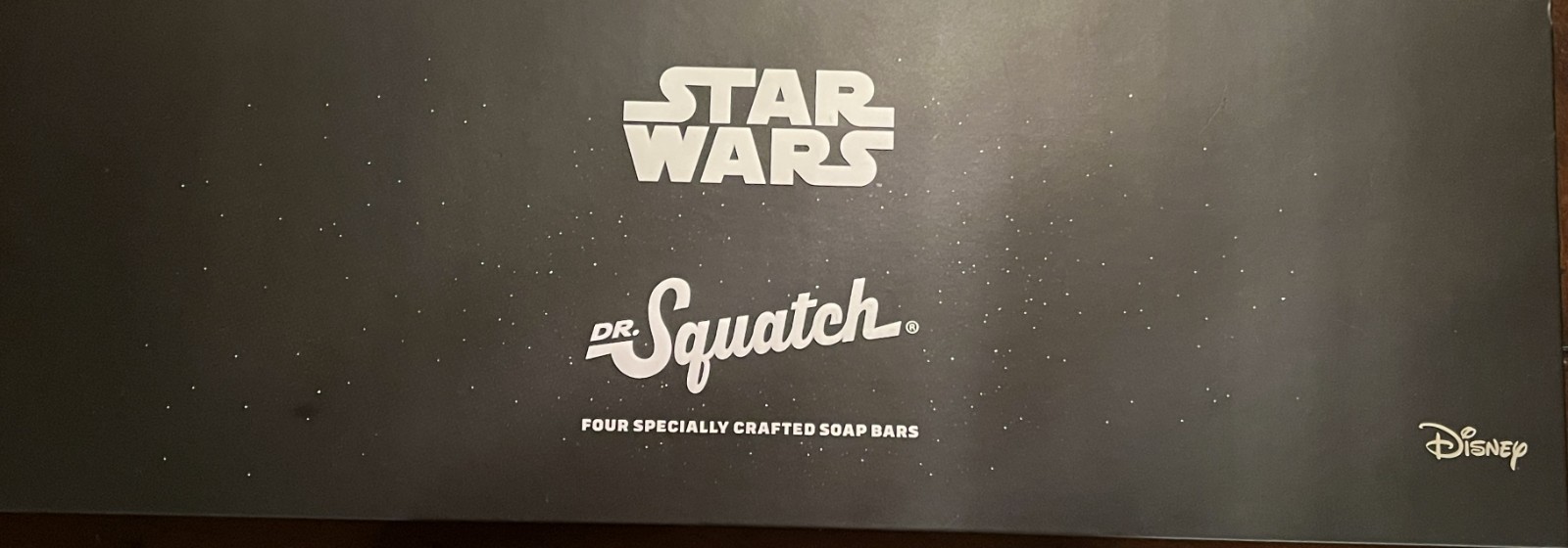 Dr. Squatch Star Wars Soap 4-Pack | Dark Side Scrub, Wisdom Wash, Ruthless Rinse