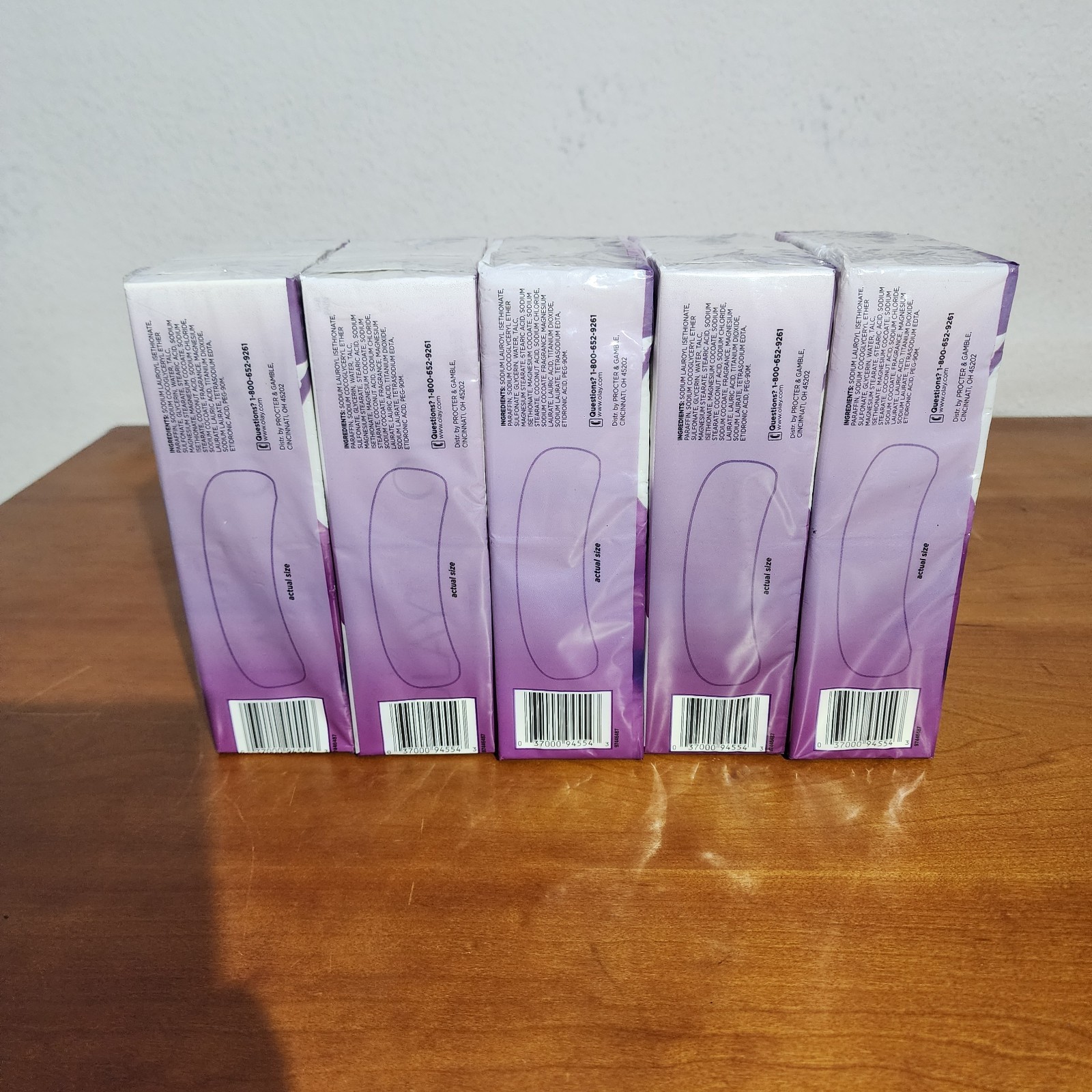 LOT (5) OLAY AGE DEFY BEAUTY BAR SOAP 10X MOISTURIZER VITAMIN E 3.75 OZ 30 BARS