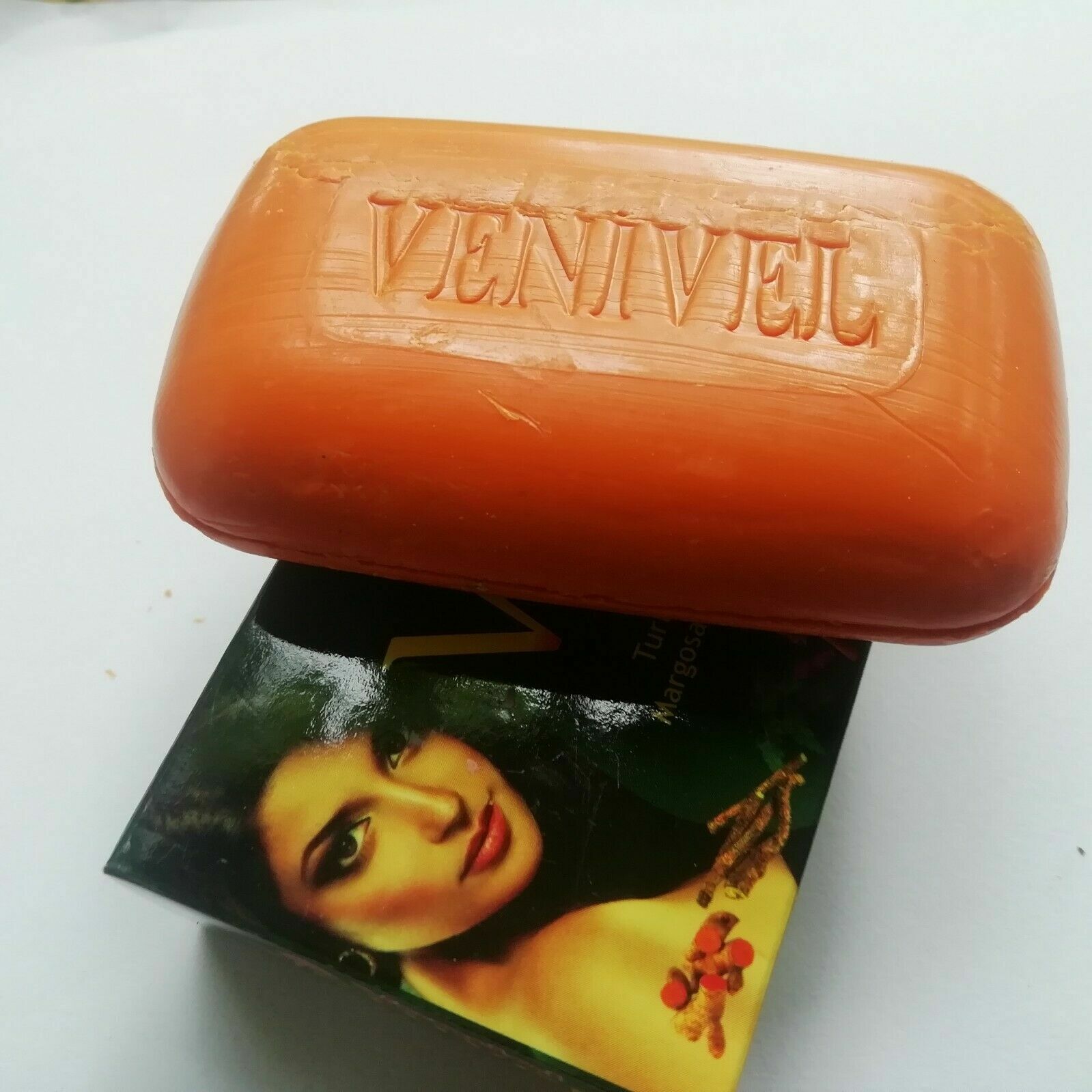 4 x 80 g VENIVEL Herbal SOAP Ayurveda Beauty Pure Natural from Ceylon