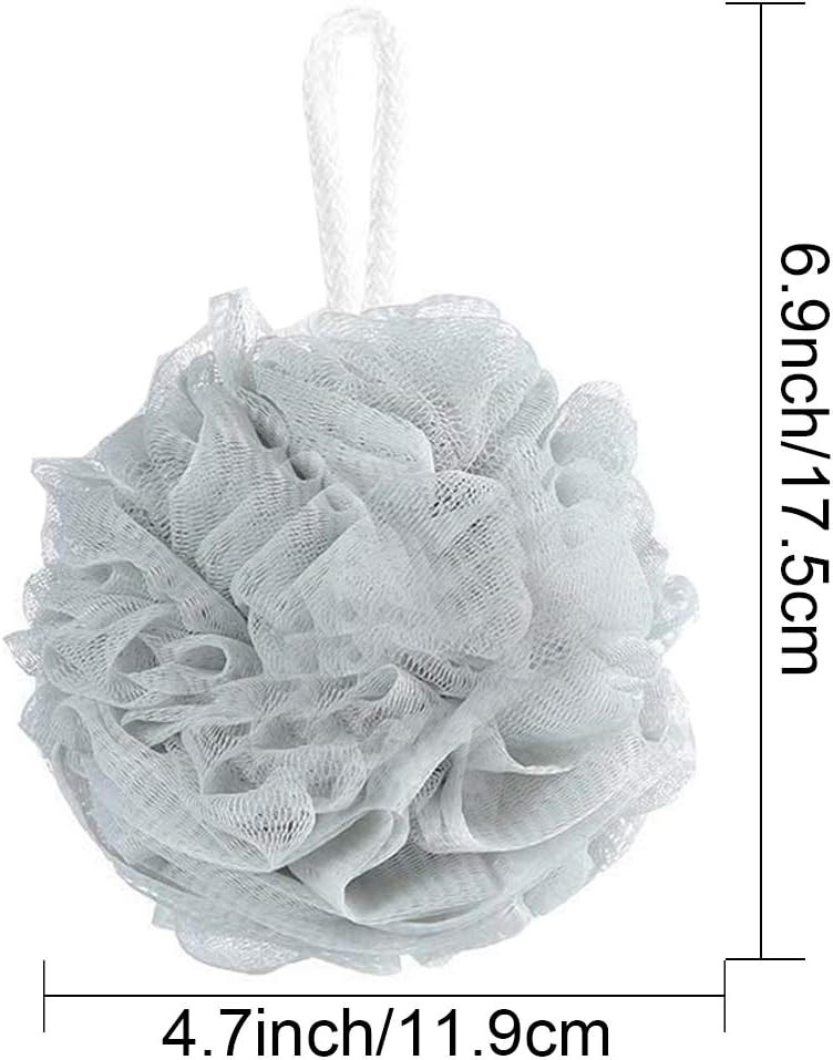10 Pack of Bath Loofah Blue, Green, Grey, Orange, Pink, Turquoise, Yellow