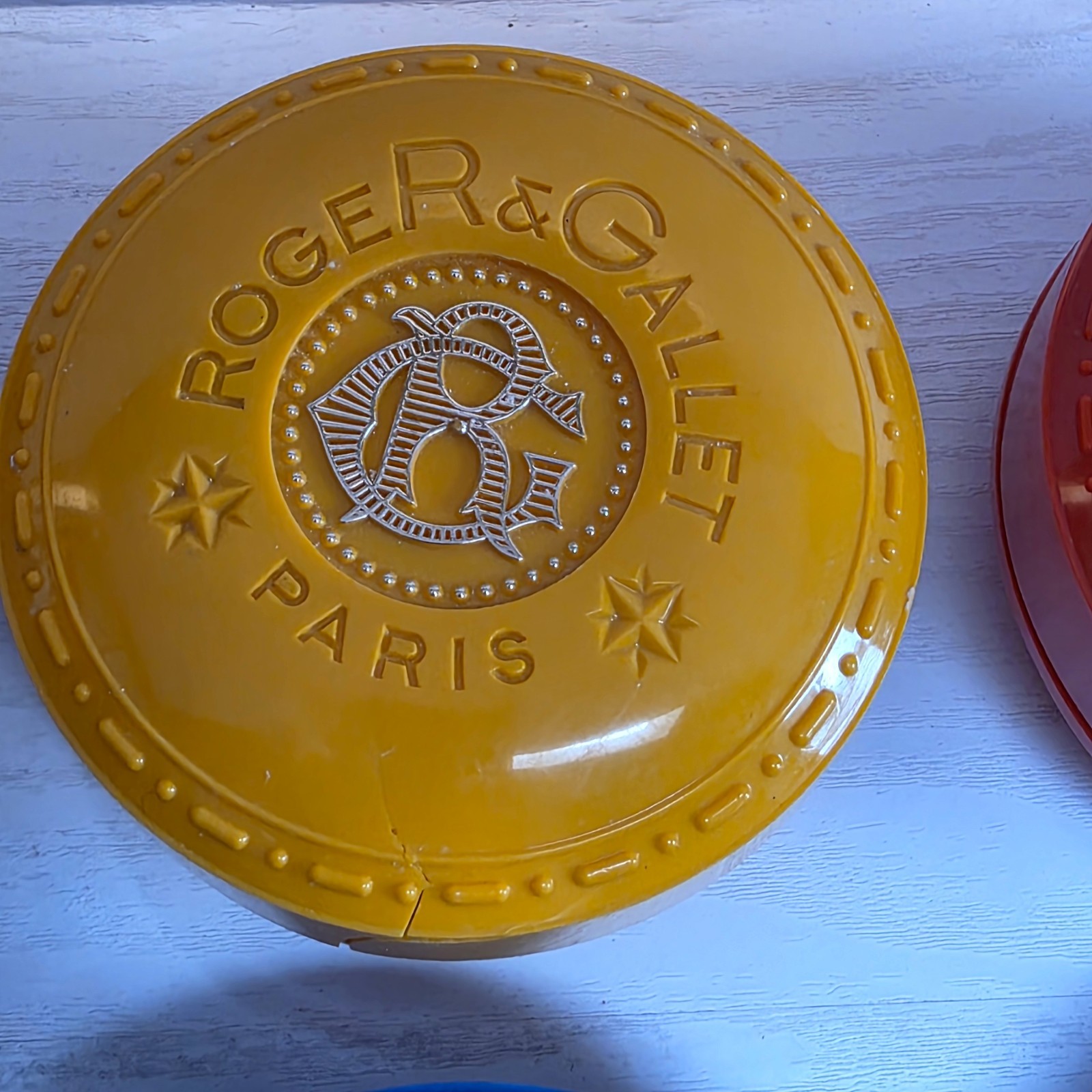 Vintage Roger & Gallet Paris Perfumed Soap Lot 5.3oz w/Case 6 Soaps