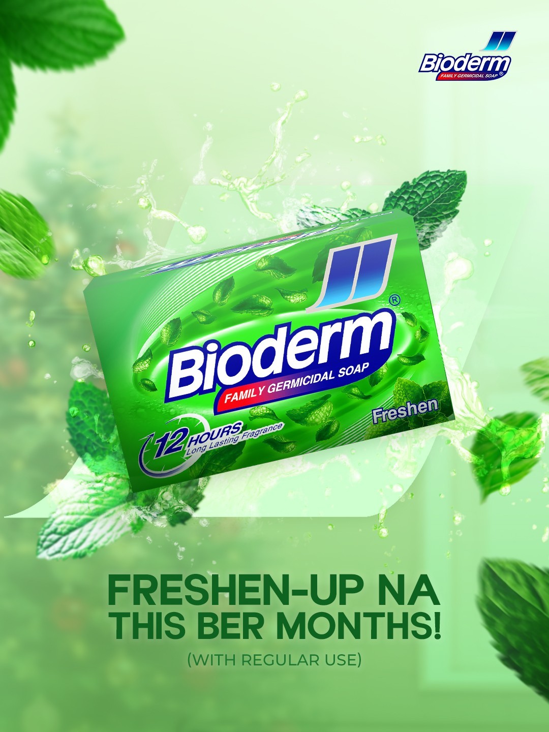 Bioderm Freshen Soap Family Germicidal 12 hours Fragrance Philippines 135g