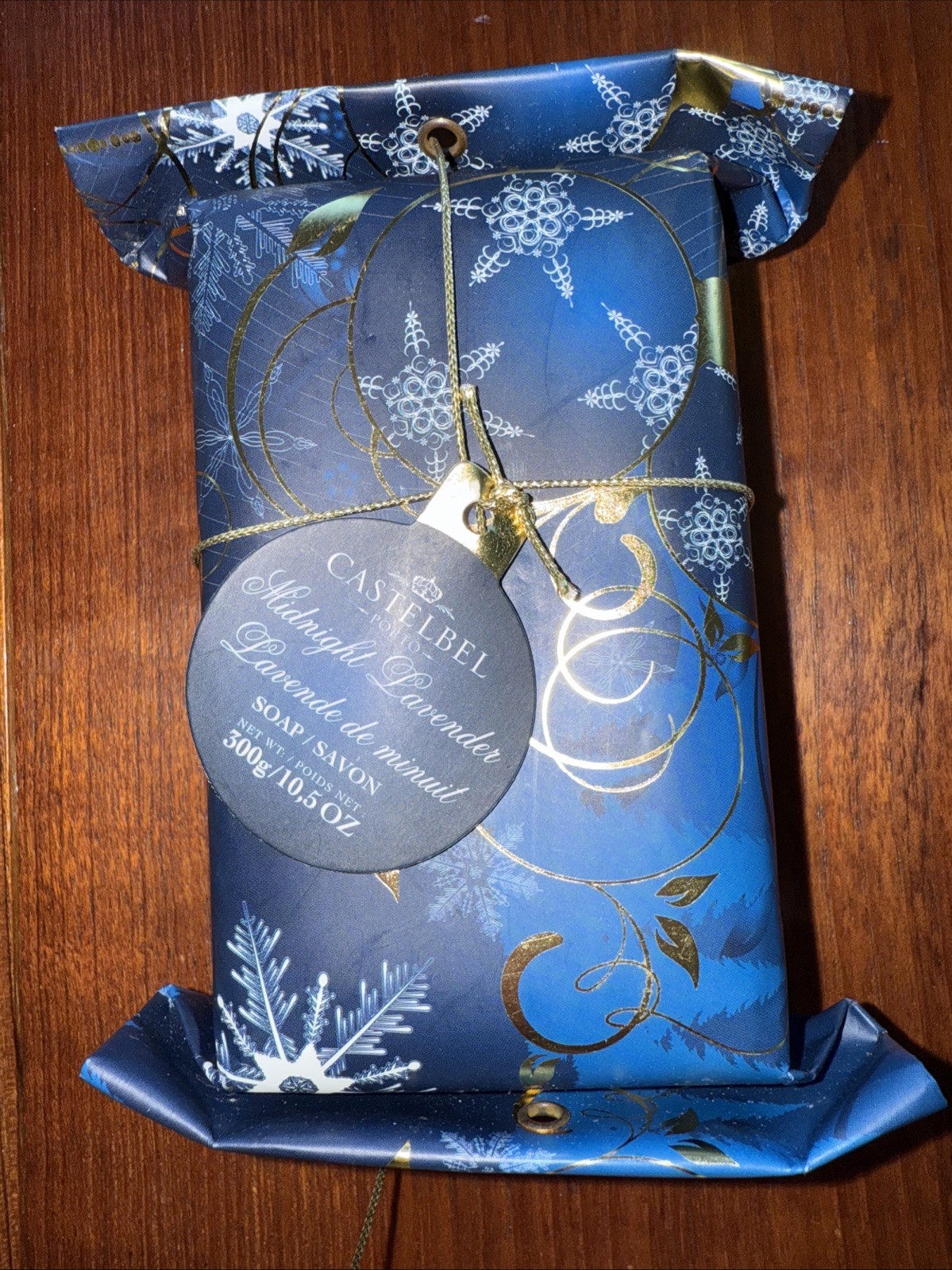 4-Packs Castebel Milled Luxury Bar Holiday Soaps.10.5 oz Each