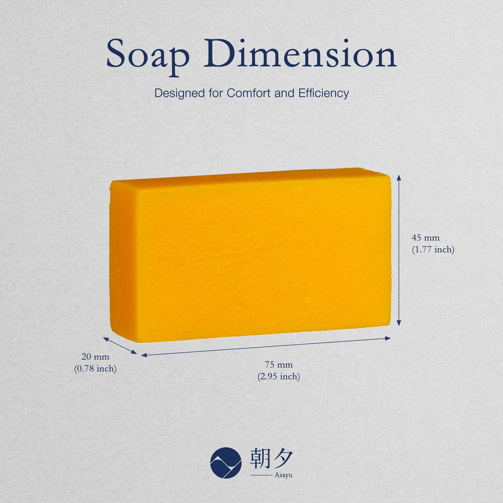 Persimmon Body Soap – 1 Bar, 85g, For Men and , Gentle on All Skin Types, Nat…