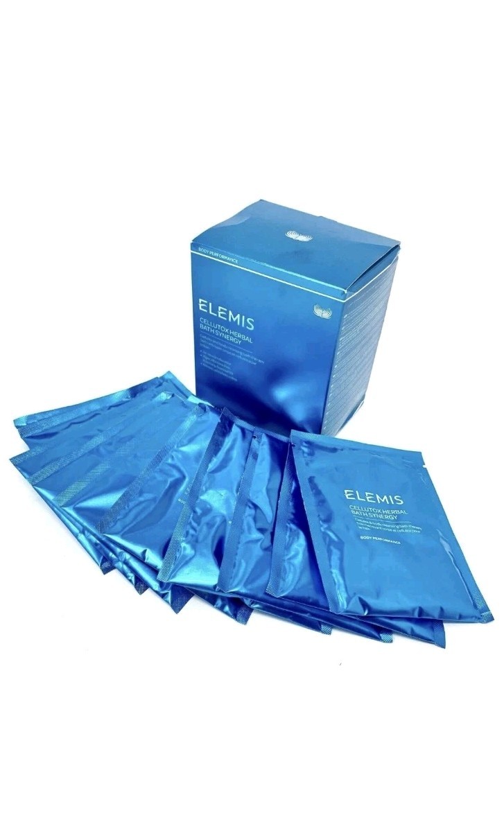 Elemis Cellutox Herbal Bath Synergy 300g 10.6 fl oz 10 Sachets EXP 2027 GENUINE