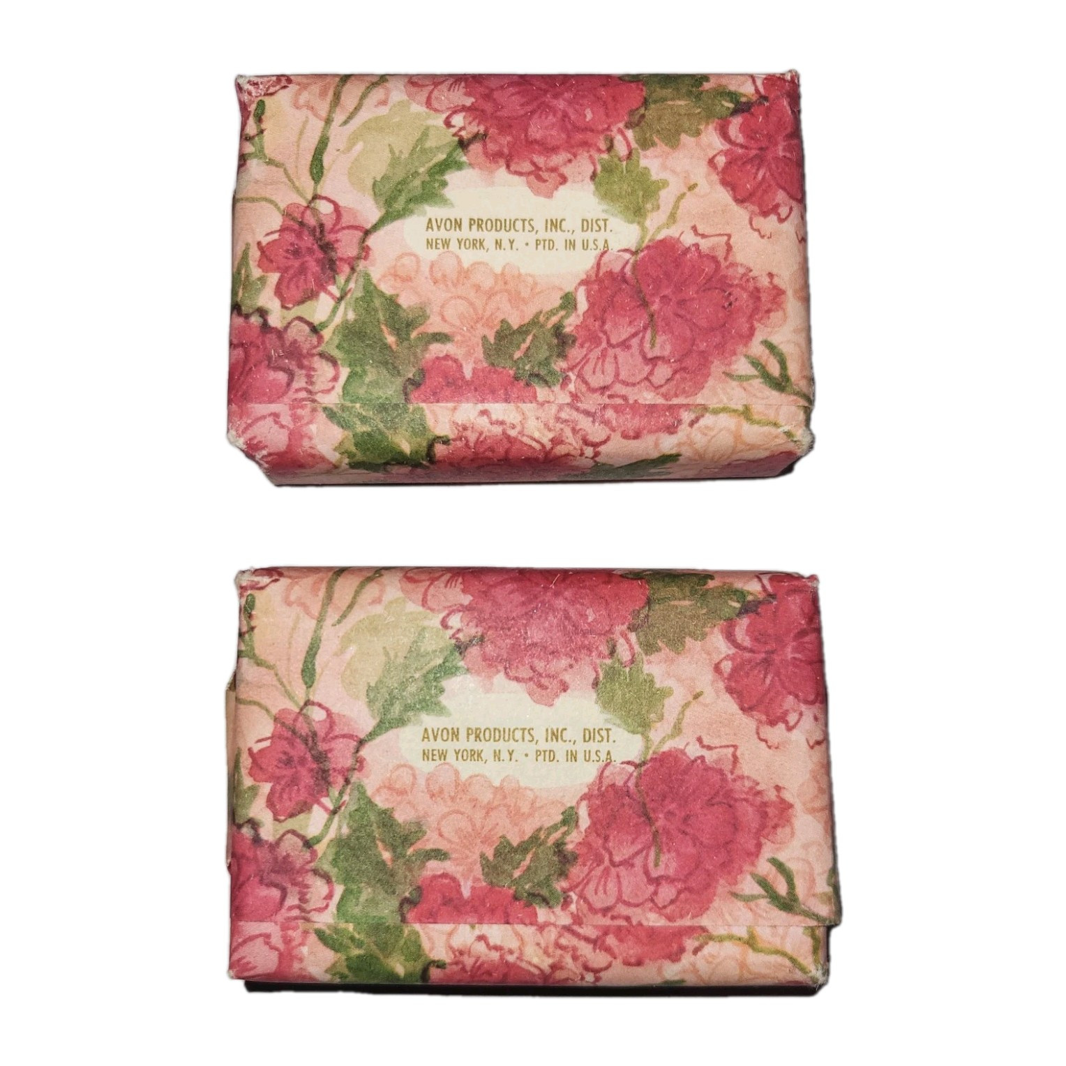 Avon Rose Geranium perfumed bar soap 3 oz – 2 Bars