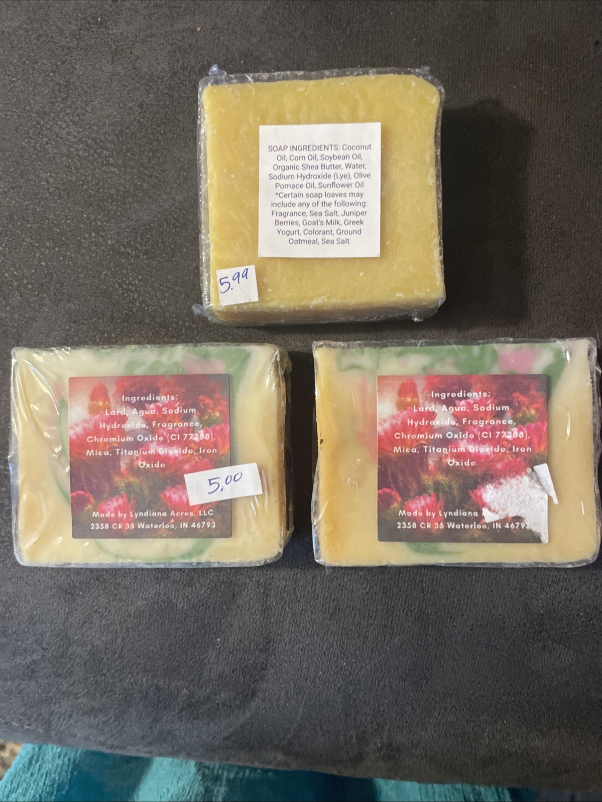 (3), 2,Pure Lye & 1, Tropical Citrus Soap Bar From Denver Soap & Candle Co. Read