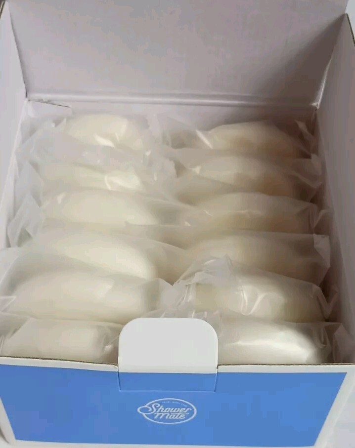 Shower Mate Goat Milk Beauty Soap 12 Bars 3.17 Oz Each