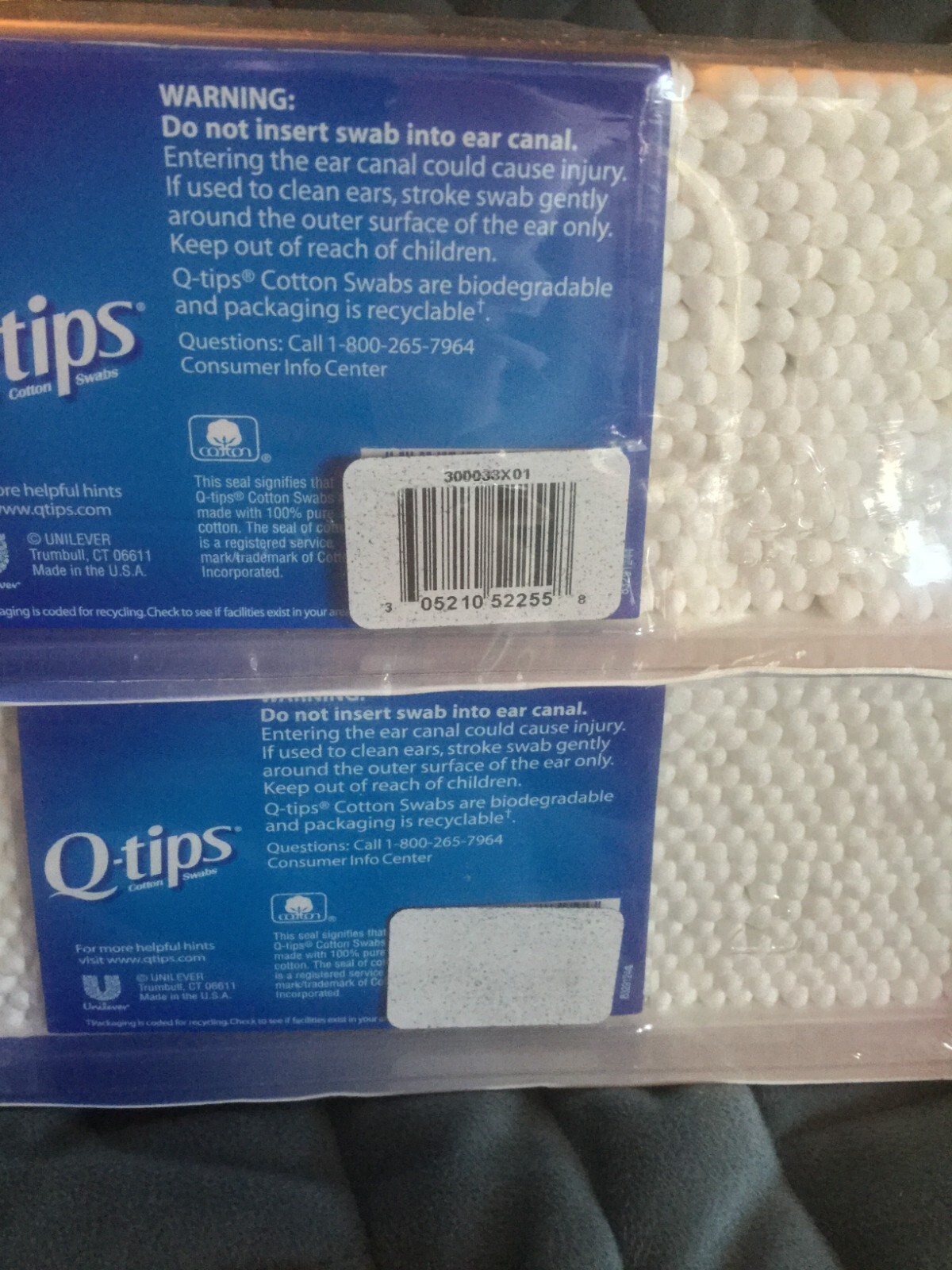 Q-TIPS COTTON SWABS 1530 TOTAL – READ
