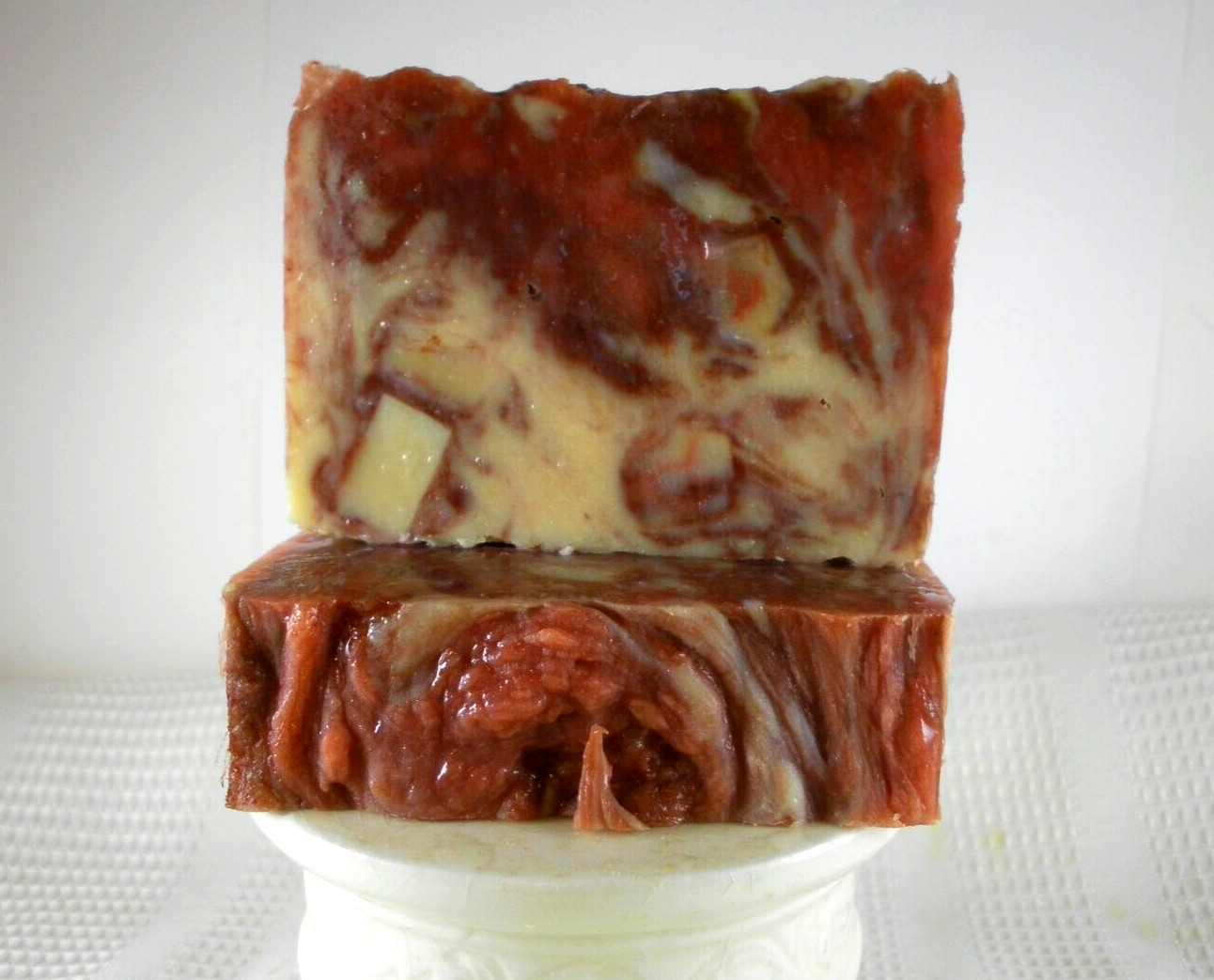 Cinnamon Goat Milk Soap Shea Butter Handmade Artisan Soap Great Gift