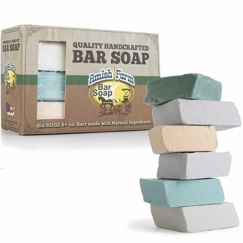 NEW – Amish Farms – Handmade Bar Soap – 6 pack