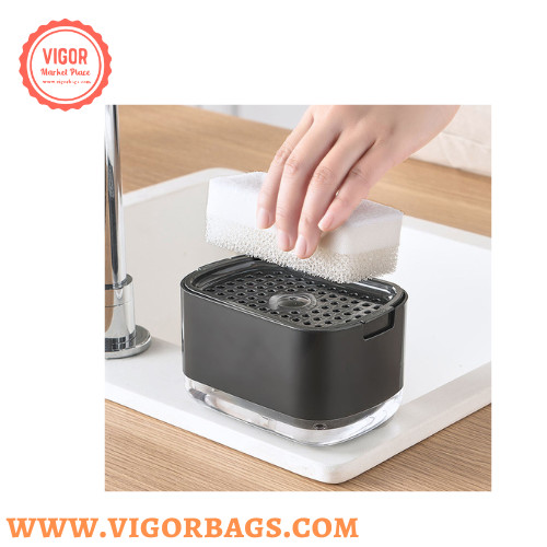 Airtight Bag sealing clips and Dishwashing Soap sink Dispenser