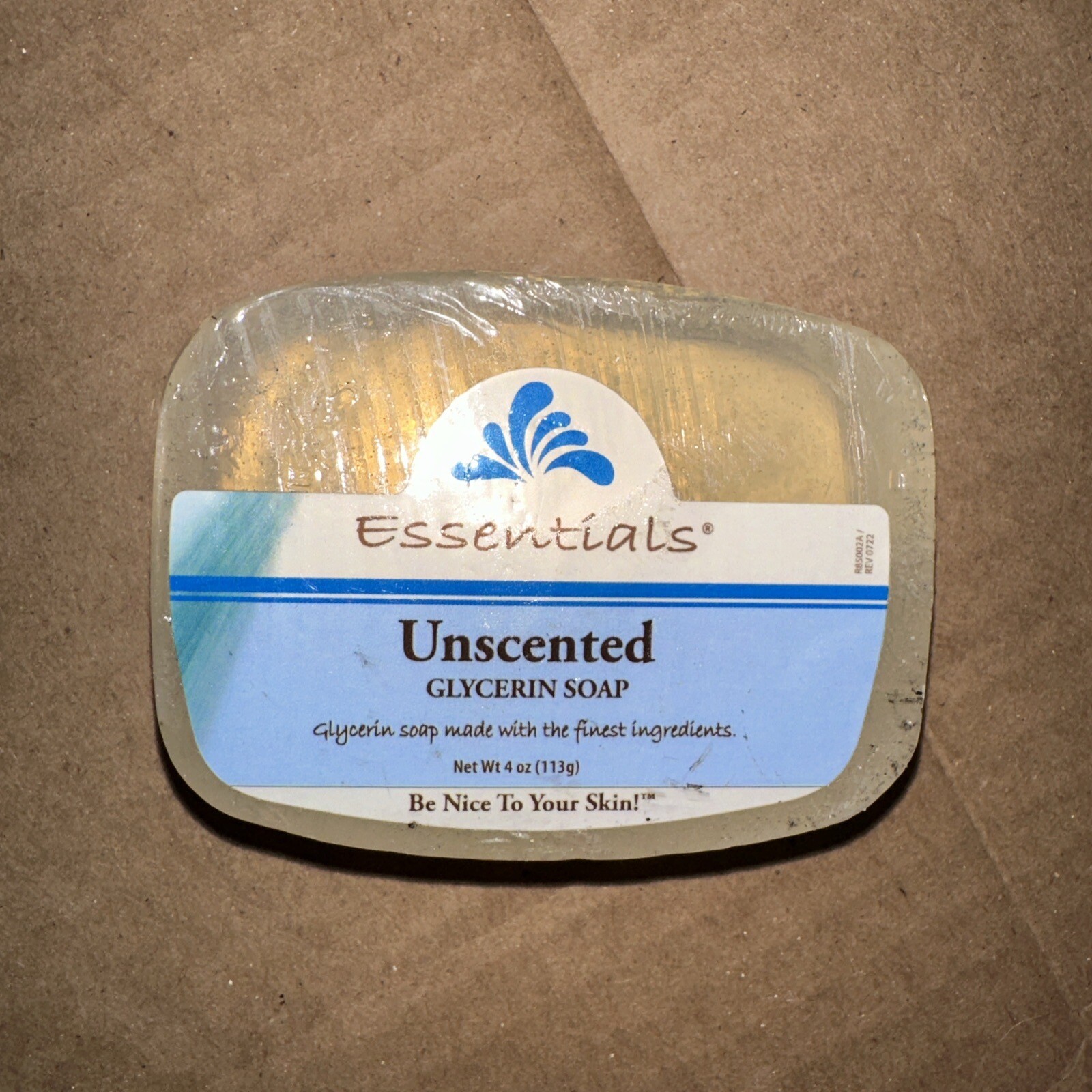 Clearly Natural Soap (Glycerine)-Unscented 4 oz Bar Soap 12 Pk