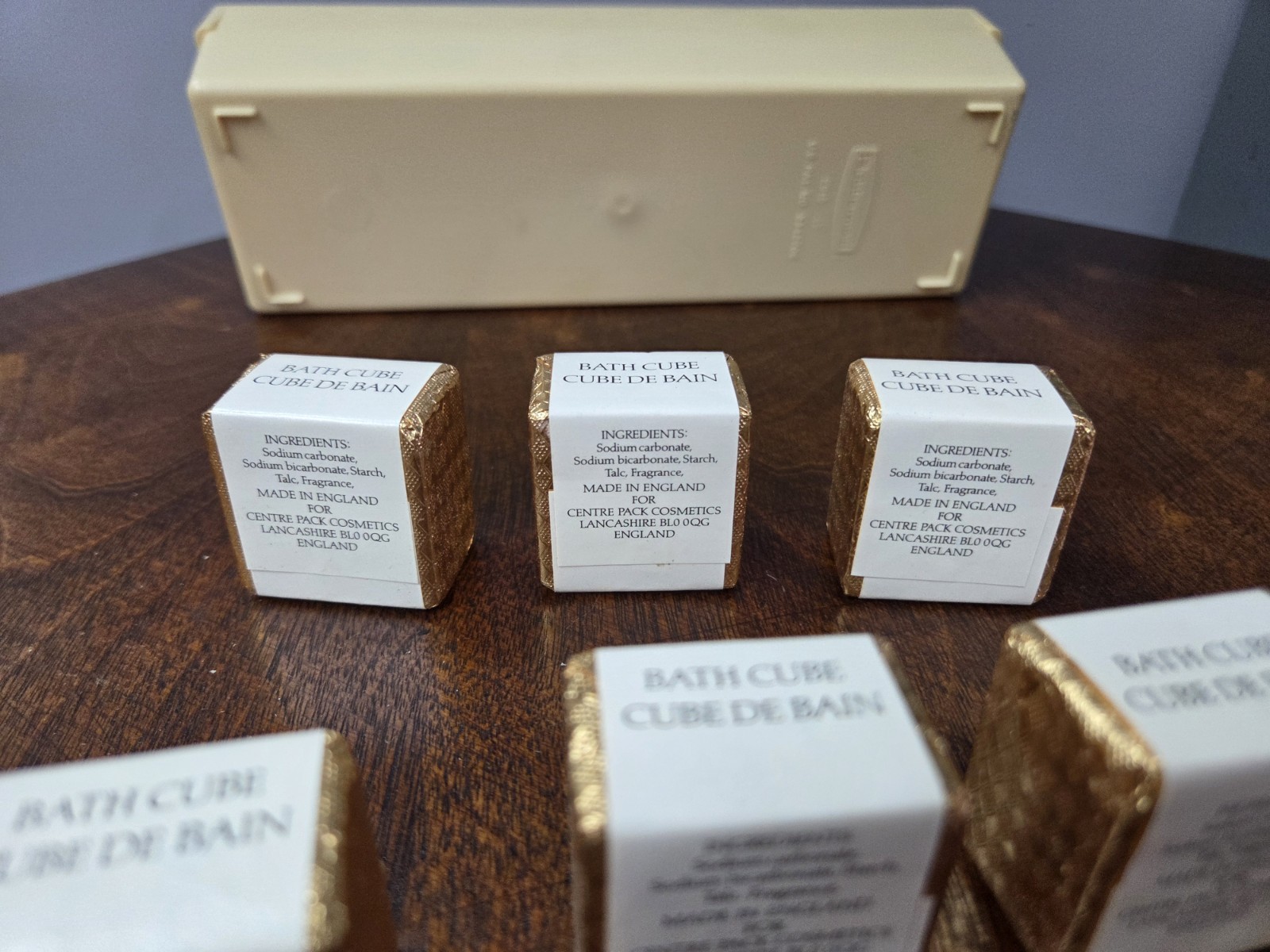 Ben Rickert Scented Bath Cube Multipack Jasmine Rose Lavender 1 1/3 oz MPN