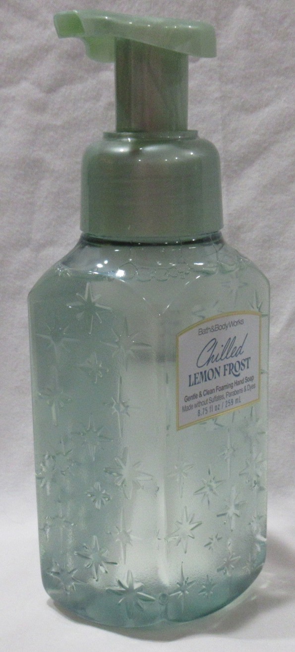 Bath & Body Works Gentle & Clean Foaming Hand Soap Lot Set 2 CHILLED LEMON FROST