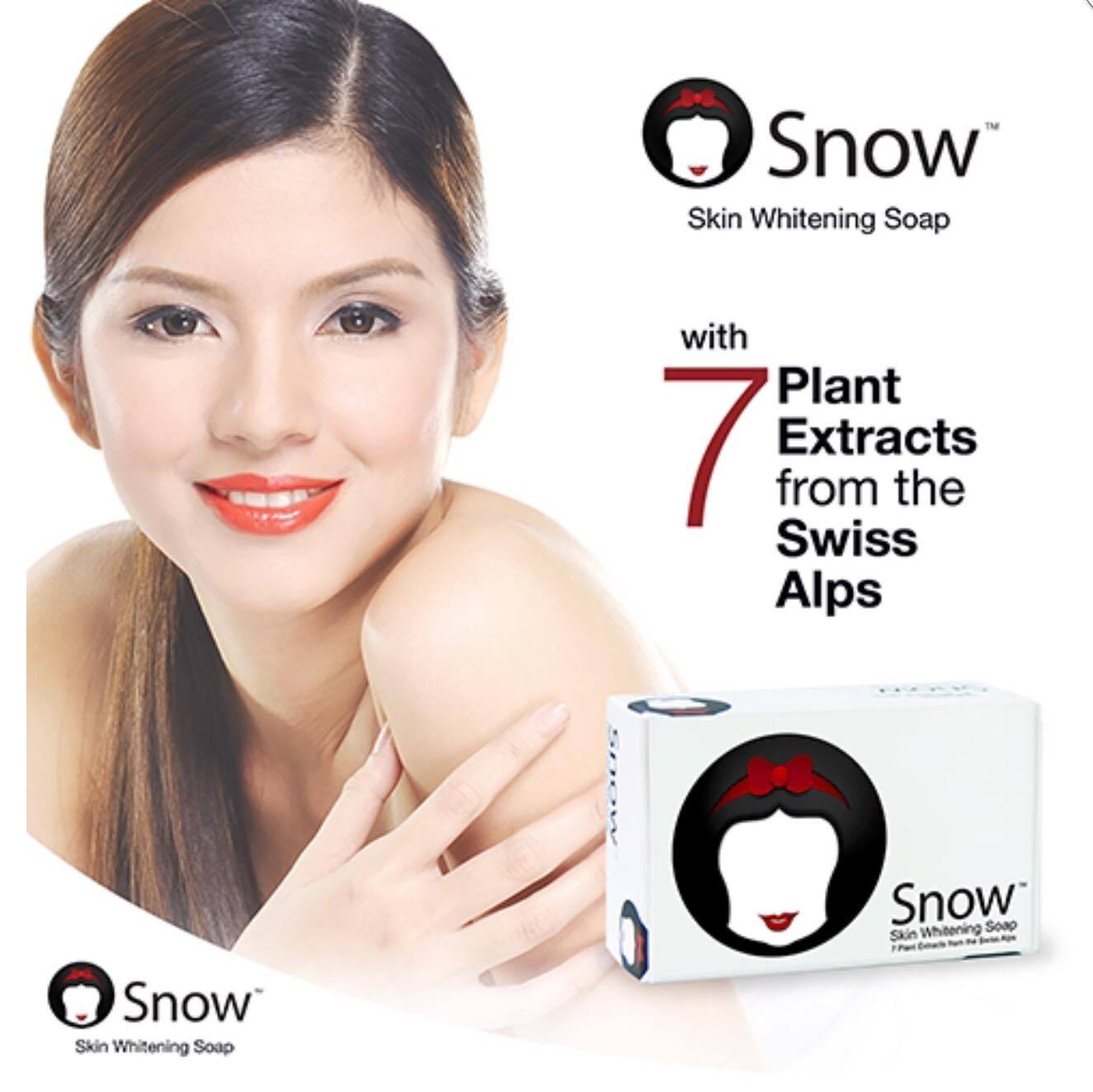 Snow Skin Whitening Soap 7 Plants Extract from the Swiss Alps (135g)