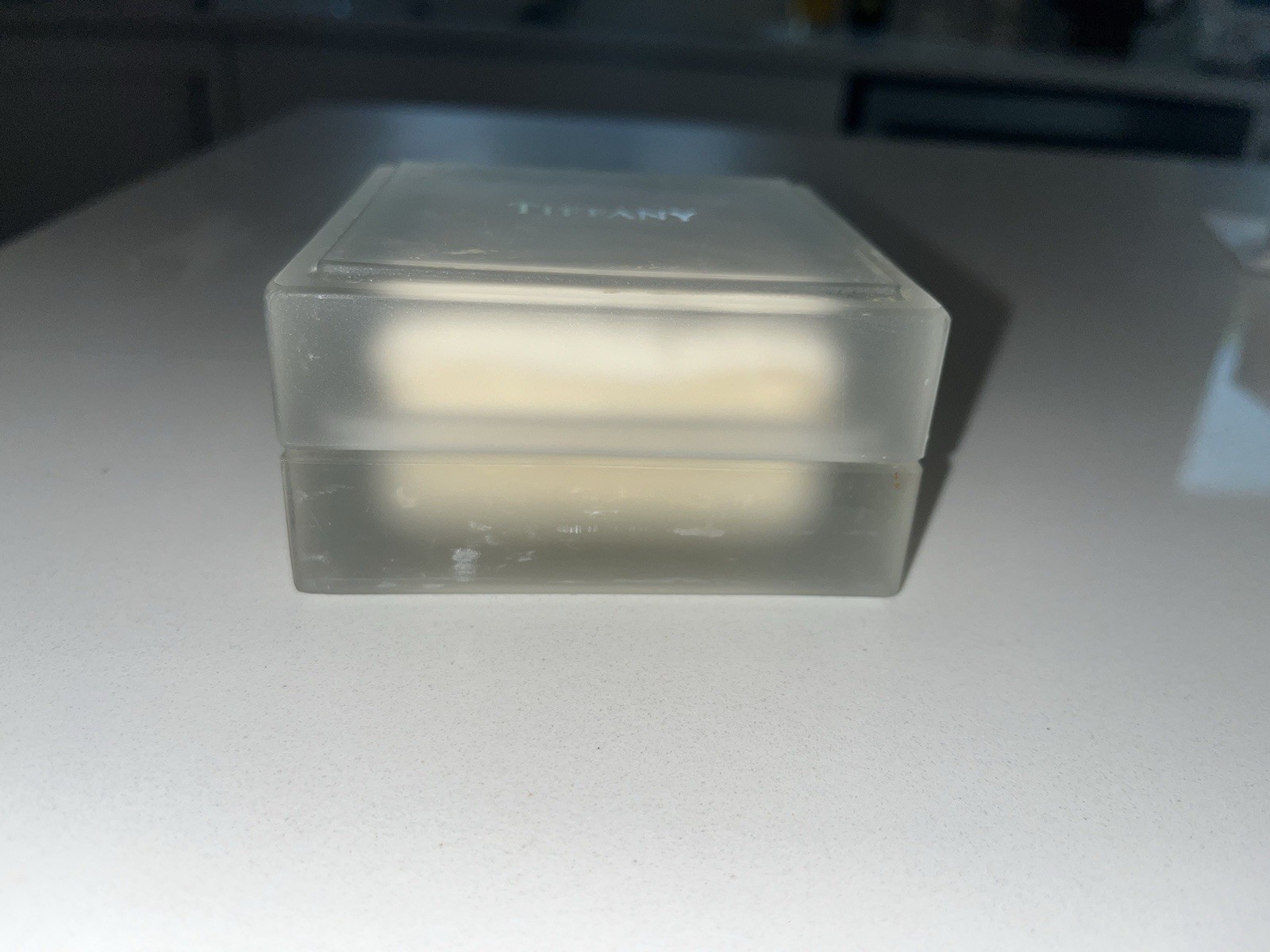 Tiffany & Co. 3.52 Oz. Net Wt. 100G Perfumed Soap in Glass New