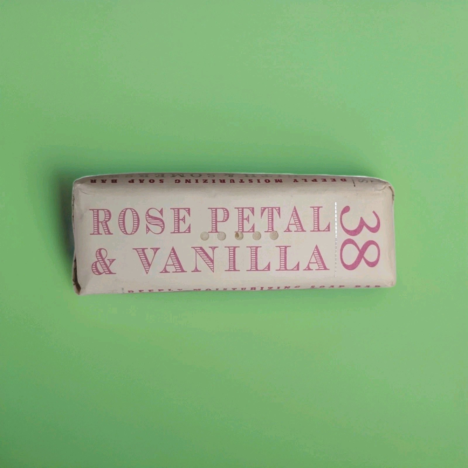 *LUXURY SOAP* Asquith & Somerset Iteritalia 3x Milled Rose Wisteria (4 Bar Lot)