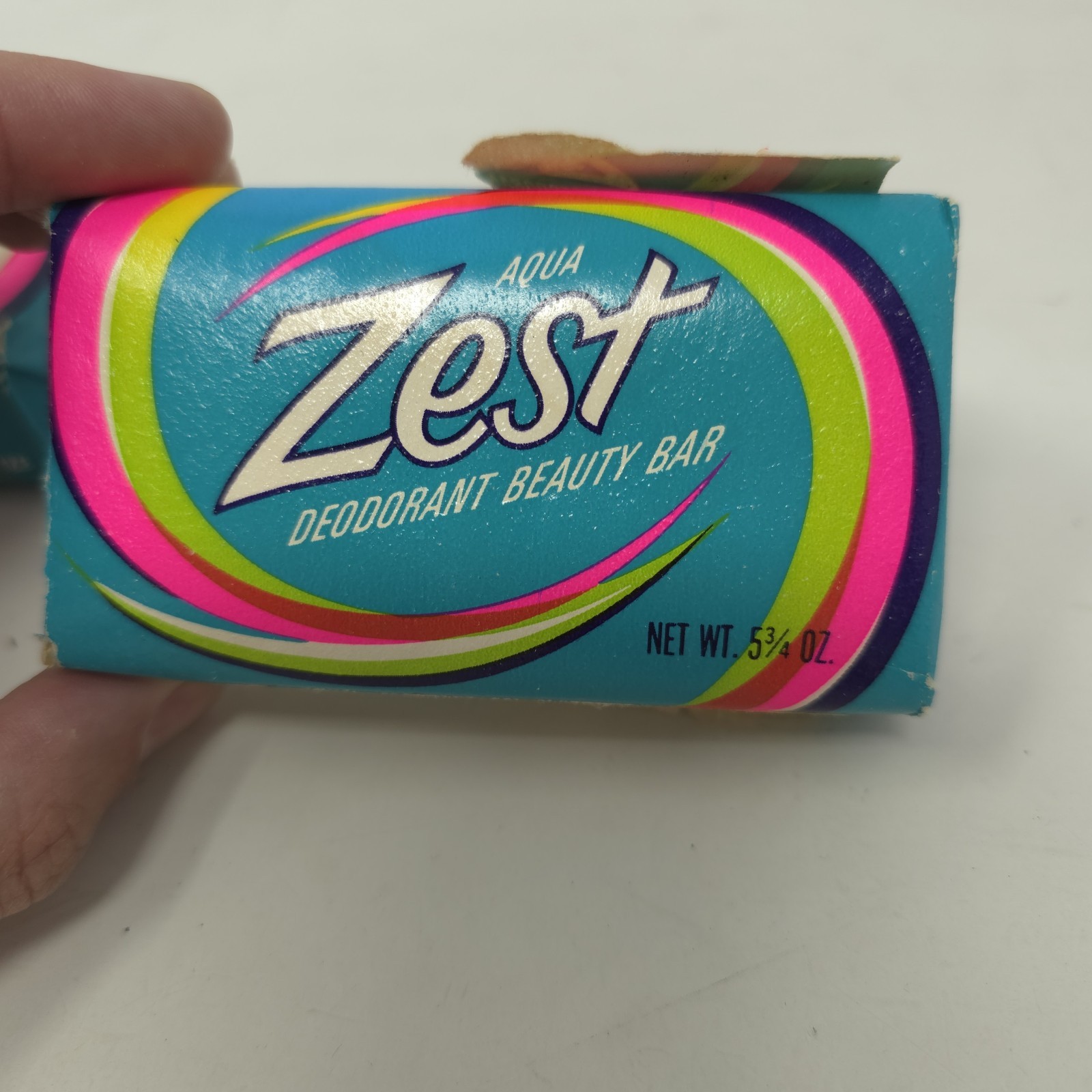 3 Vintage Zest Bar Soap Deodorant Beauty Bar 2x 5.75 oz & 1 3.75 oz