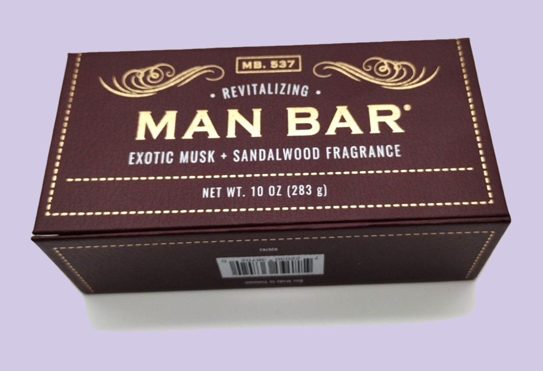 San Francisco Soap Co Man Bar Exotic Musk Sandalwood 10oz Revitalizing MB537